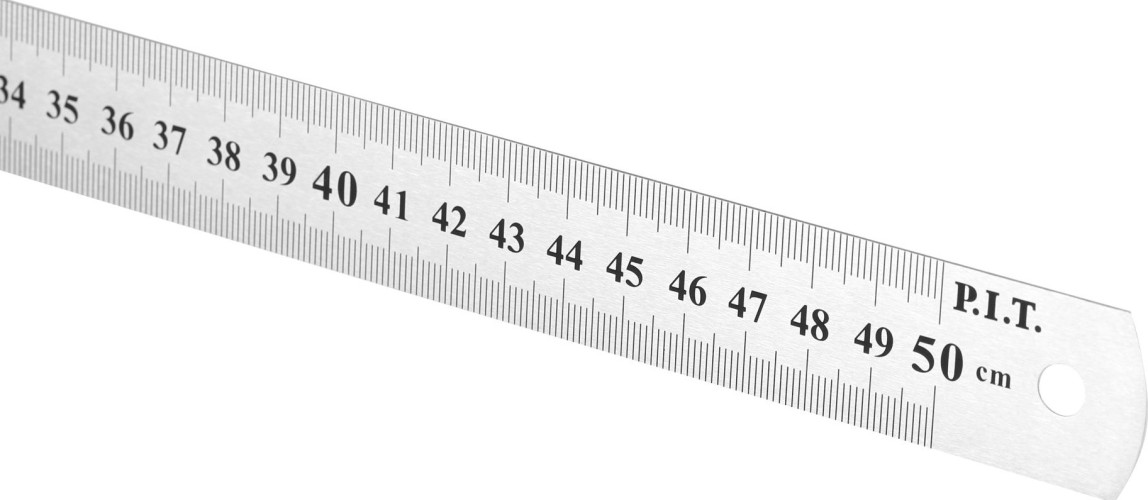 Линейка P.I.T. HSTR01-0500 из нерж.стали (500мм) - изображение 2