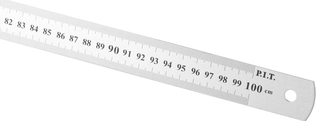 Линейка P.I.T. HSTR01-1000 из нерж.стали - изображение 2
