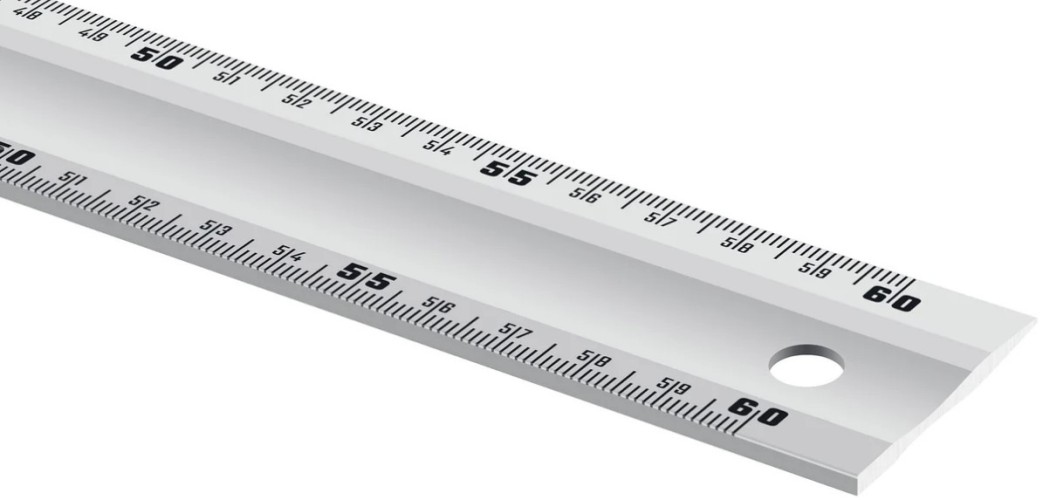 Линейка STAYER 1м алюминиевая  34383-100 - изображение 3