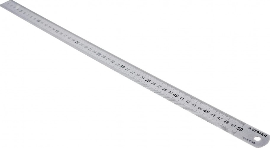 Линейка STAYER PROFI нержавеющая, двухсторонняя гравированная шкала, 0, 3427-050_z01