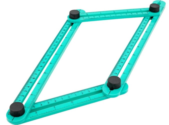 Линейка Sturm 2040-02-4 многофункциональная, копировальная, пластиковая 4 - изображение 2