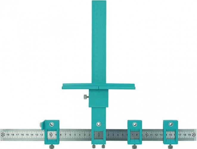 Линейка Sturm 2040-02-5 многофункциональная, 4 глазка
