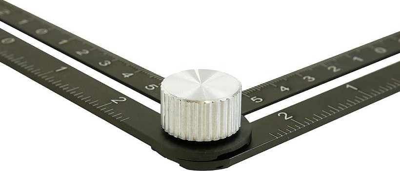 Линейка Sturm 2040-02-6 многофункциональная 6 частей + направляющая для ко - изображение 5