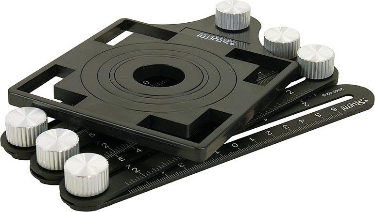 Линейка Sturm 2040-02-6 многофункциональная 6 частей + направляющая для ко - изображение 4