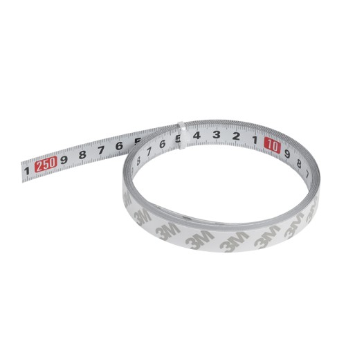 Линейка WOODWORK RUL-25G самоклеящаяся с метрической шкалой, 2,5 м