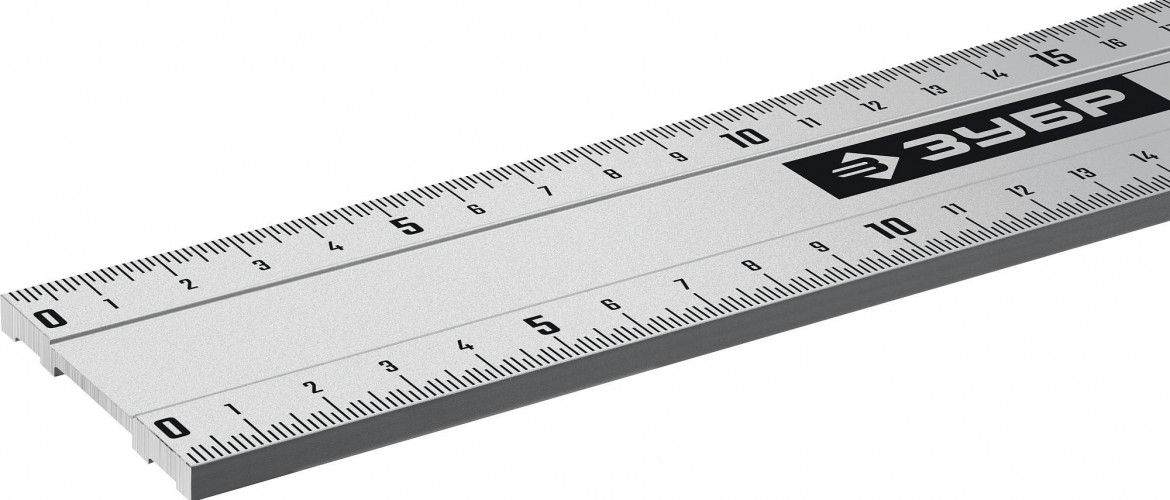 Линейка ЗУБР АПЛ 1,0 м алюминиевая, усиленная 34384-100 - изображение 2