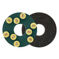 Алмазный пад Linolit #120/140 Hybrid-11,5-RT_PT 230 мм - изображение 2