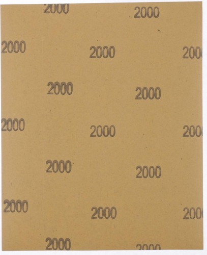 Лист для ручного шлифования  KRAMER 230x280 мм; P 2000 (10шт) водостойкая 75629 - изображение 3