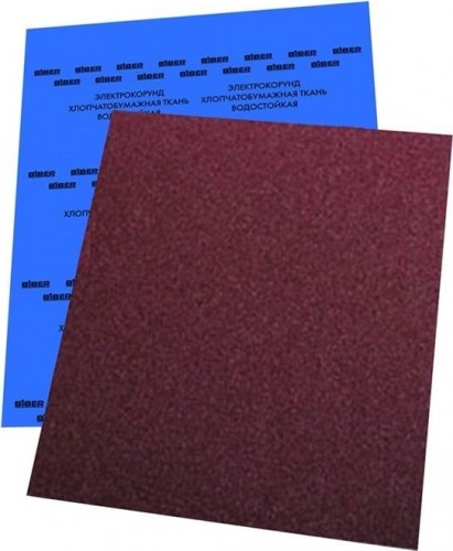 Лист шлифовальный Biber 70660 Р400 230х280мм на тканевой основе водостойкий (10шт.) тов-165717
