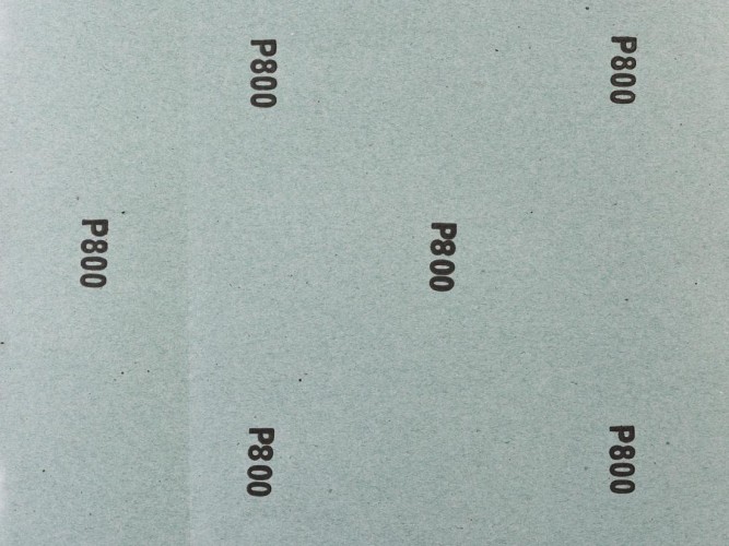 Лист шлифовальный ЗУБР СТАНДАРТ на бумажной основе, водостойкий 230х280мм, р800, 5 35417-800 - изображение 2