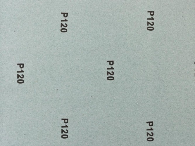 Лист шлифовальный ЗУБР СТАНДАРТ на бумажной основе, водостойкий 230х280мм, р120, 5 35417-120 - изображение 2