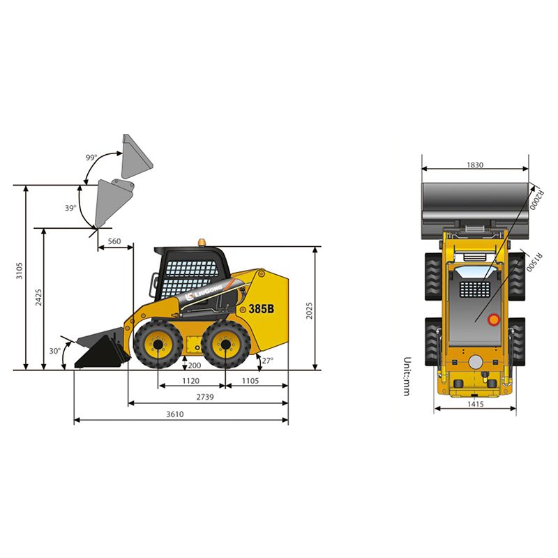 Мини-погрузчик LiuGong CLG385B - изображение 4