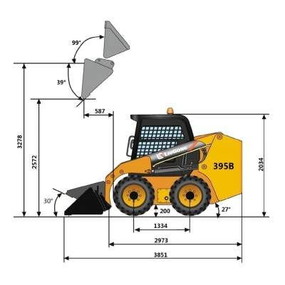 Мини-погрузчик LiuGong CLG395B - изображение 4