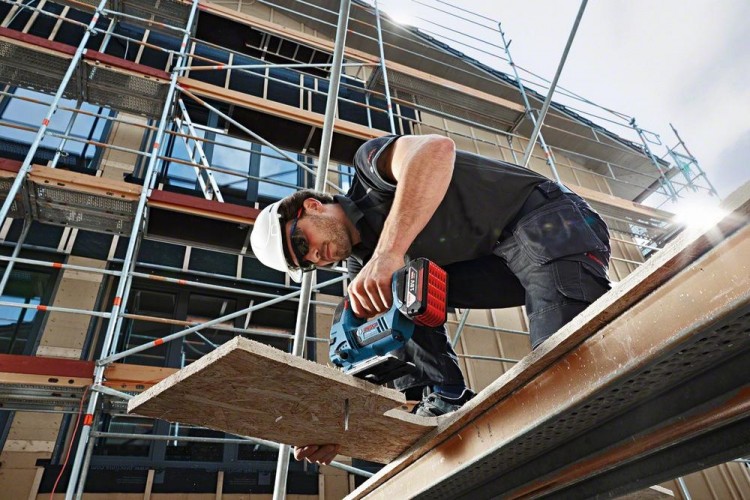 Лобзик аккумуляторный BOSCH GST 18 V-LI B 0615990M43 1х4,0Ач, картон - изображение 2