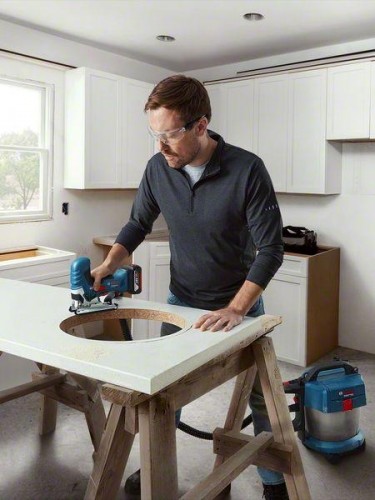 Лобзик аккумуляторный BOSCH GST 185-LI 06015B2022 Грибовидная рукоятка - изображение 3