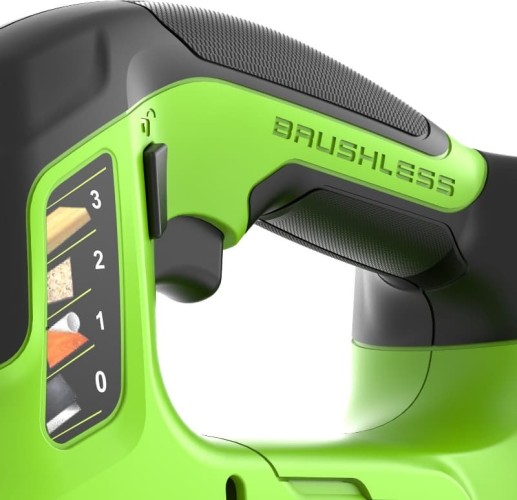 Лобзик аккумуляторный GREENWORKS GD24JS90 24V, АКБ 2Ач и ЗУ 3601707CUA - изображение 3