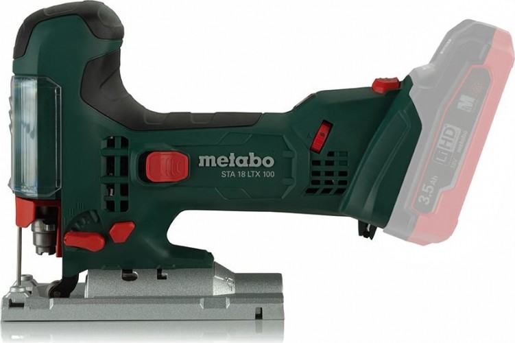 Лобзик аккумуляторный METABO STA 18 LTX 100 без АКБ и ЗУ 601002890 - изображение 2
