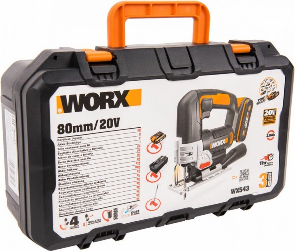 Лобзик аккумуляторный Worx WX543 w543 - изображение 3