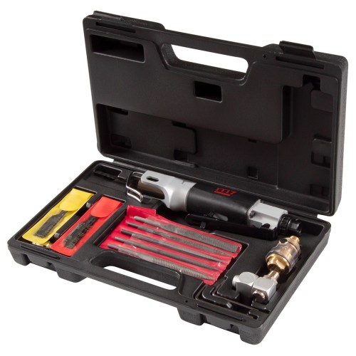 Лобзик пневматический MIGHTY SEVEN QD-291N 10 мм ход полотна, 9000 ход/мин, с набором принадл - изображение 3