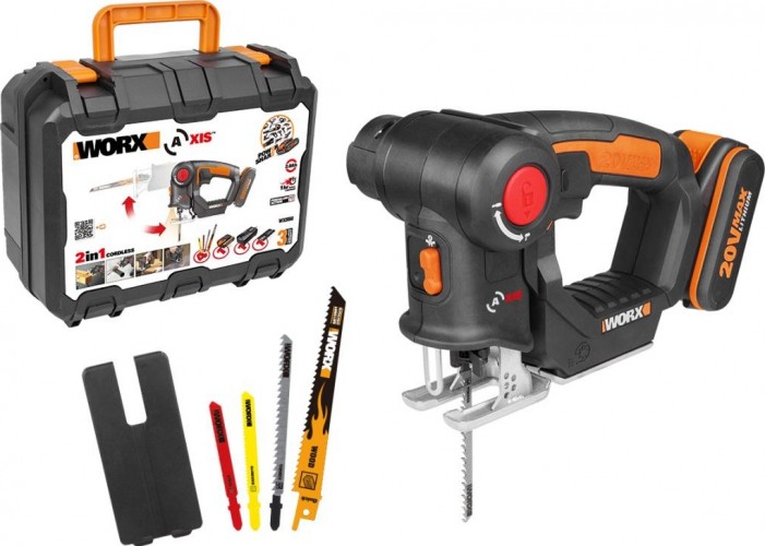 Лобзик-сабельная пила аккумуляторный Worx Axis WX550 WX550 - изображение 2