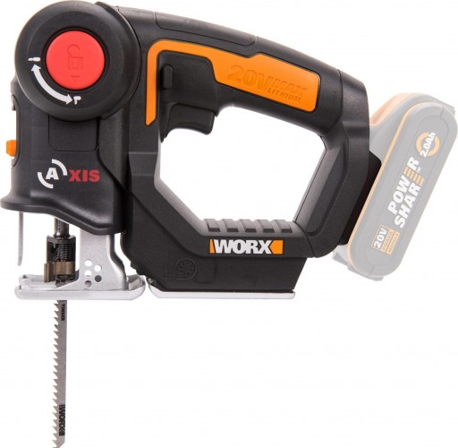 Лобзик-сабельная пила аккумуляторный Worx Axis WX550 без АКБ и ЗУ WX550.9 - изображение 2
