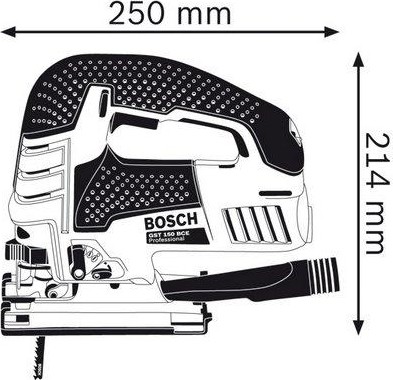 Лобзик сетевой BOSCH GST 150 BCE 0601513000 Кейс - изображение 3