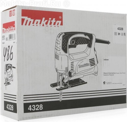 Лобзик сетевой MAKITA 4328 стальная подошва - изображение 3