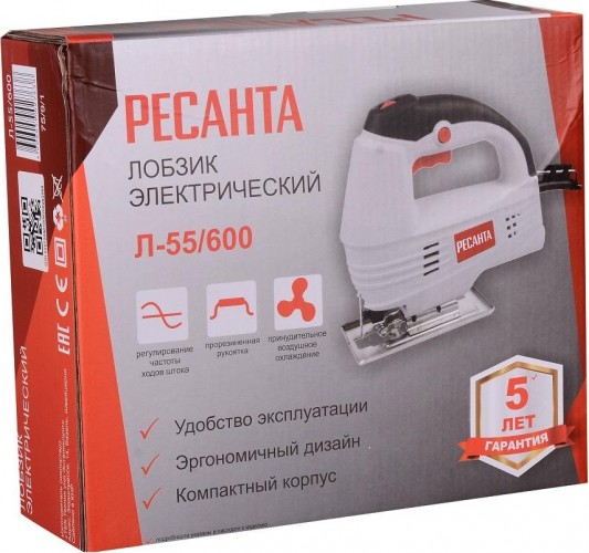Лобзик сетевой Ресанта Л-55/600 75/9/1 - изображение 4