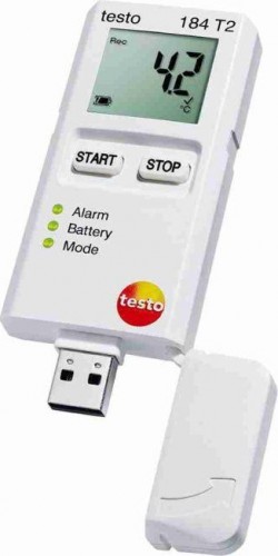 Логгер данных температуры Testo 184 T2 0572 1842