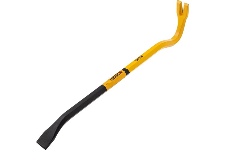 Лом-гвоздодер Denzel Сталь 65 450 мм, шестигранный 16 мм, окрашенный 25202 - изображение 2