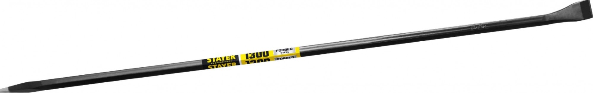 Лом-гвоздодер STAYER MASTER лом монтажный, 1300 мм, 22 мм, шестигранный, 21625-130