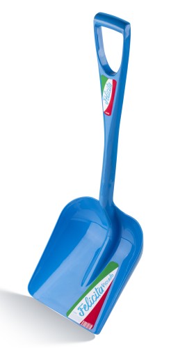 Лопата автомобильная для уборки снега ЦЕНТРОИНСТРУМЕНТ 2289 Феличита Piccola, голубая - изображение 2