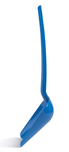 Лопата автомобильная для уборки снега ЦЕНТРОИНСТРУМЕНТ 2289 Феличита Piccola, голубая - изображение 3