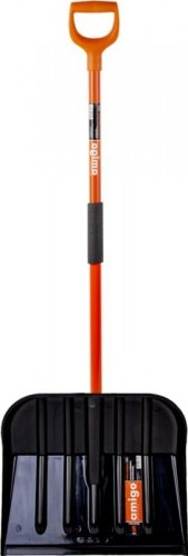 Лопата для уборки снега Amigo 78 011 поликарбонат,черная 78011