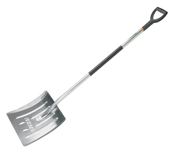 Лопата для уборки снега FISKARS 1001636 алюминиевая 532х1570