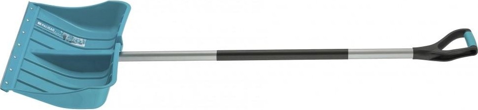 Лопата для уборки снега PALISAD пластиковая металлический черенок 615685 615685