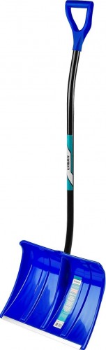 Лопата для уборки снега Сибин ЛПА-500 500 мм, v-ручка, 421847 421847