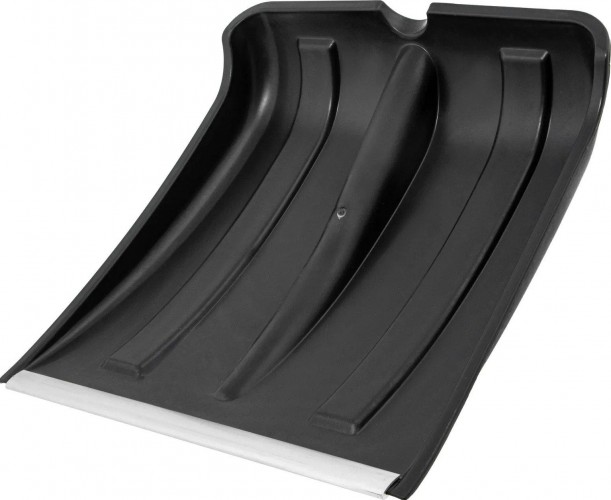 Лопата для уборки снега СИБРТЕХ 6146555 пластиковая с дерев. черенок 350х350х1550 мм - изображение 2