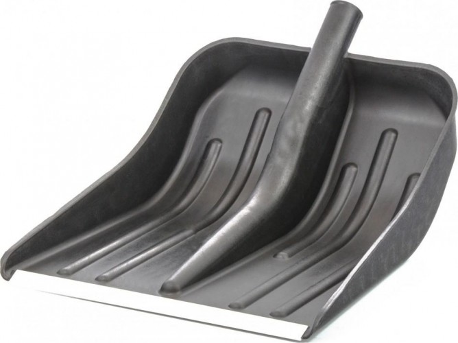 Лопата для уборки снега СИБРТЕХ пластиковая без черенка 360 х 405 мм 61578 61578