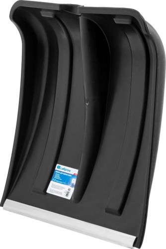 Лопата для уборки снега СИБРТЕХ 6146555 пластиковая с дерев. черенок 350х350х1550 мм - изображение 4