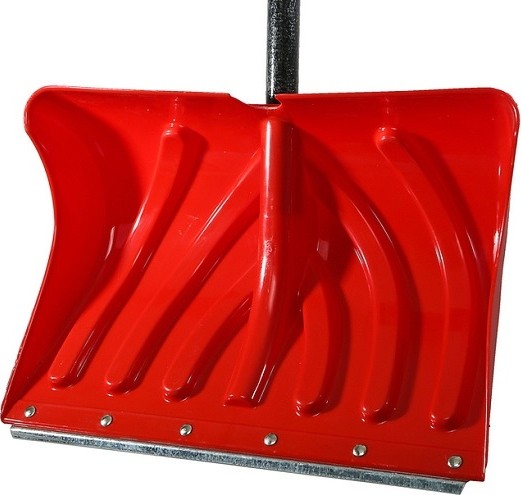 Лопата для уборки снега Sturm 3010-15-22 фиберглас.чер,руч v-обр, алюм. 49х35 см - изображение 2