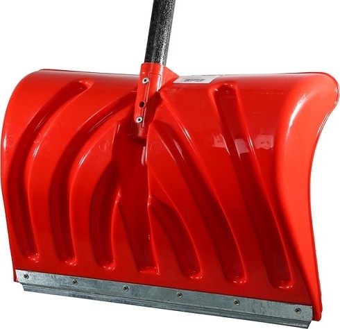 Лопата для уборки снега Sturm 3010-15-22 фиберглас.чер,руч v-обр, алюм. 49х35 см - изображение 3