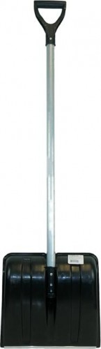 Лопата для уборки снега Sturm 3010-15-15 черен. v-обр, алюмин. планка 38х37см