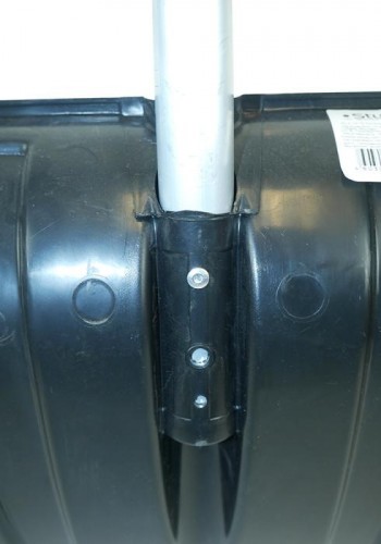 Лопата для уборки снега Sturm 3010-15-15 черен. v-обр, алюмин. планка 38х37см - изображение 4