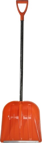 Лопата для уборки снега Sturm 3010-15-21 фиберглас. руч v-обр, алюмин. 41*41,5 см