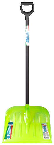 Лопата для уборки снега ЦЕНТРОИНСТРУМЕНТ 2471 FELICITA 475х400х1510 мм, поликарбонат, деревянный