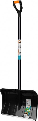 Лопата снеговая ЦЕНТРОИНСТРУМЕНТ "САХАРА" 0364ЦИ с черенком 0364-Ч