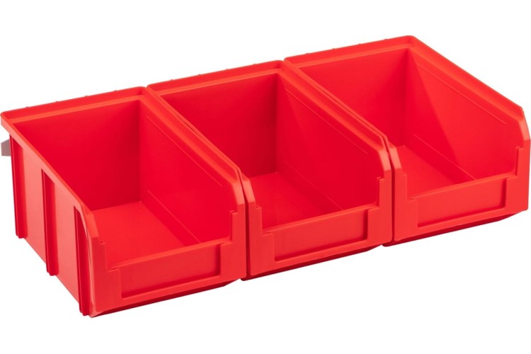 Лоток инструментальный СТЕЛЛА-ТЕХНИК V-2-440 настенный, 3 ящика V-2 V-2-440-красный