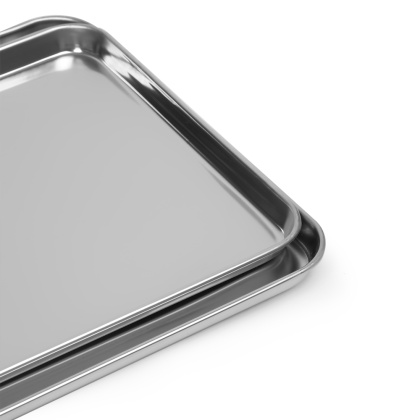 ЛОТОК мел.350х250х15 мм нерж.[RGS-PF6631] - изображение 3