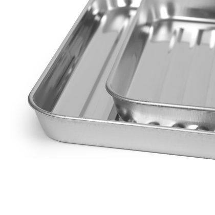 ЛОТОК с рифленым дном 315х245х25 мм нерж.[RGS-PF1915] - изображение 3